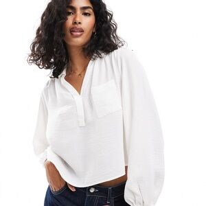 NWT J.Crew White Women's Blouse
